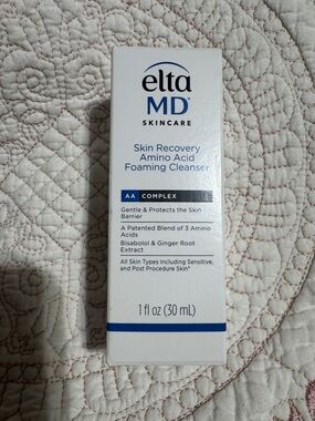 EltaMD White and Blue Skin Recovery Amino Acid Foaming Cleanser
